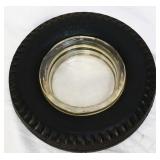 6in Seiberling tire adv ashtray
