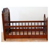 Victorian 22x41x30.5 doll bed
