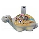 Fenton grey Treasure Chest Beach turtle figure