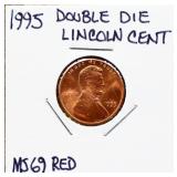 1995 double die Lincoln penny