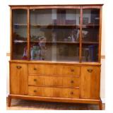 MCM 1 piece china cabinet see photos