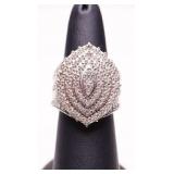 GENUINE DIAMOND DINNER RING