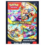 BNIB Pokemon Mega Evolution booster bundle set