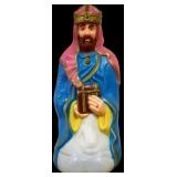 Vntg 41in Wise Man blow mold no cord NO SHIP