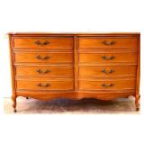 Vntg Dixie French 6 drawer dresser