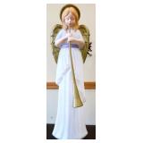 34.5in angel w/ horn blow mold NO SHIPPING