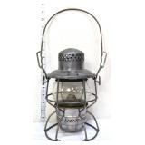 Vintage silver C&O railroad lantern