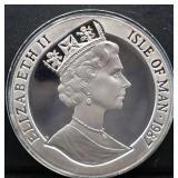 10oz Isle Of Man silver round