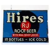 Vntg metal 27.25x19.25 Hires Root Beer sign