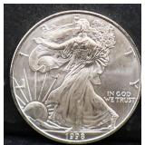 1998 silver eagle coin