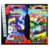 Lot of 2 sealed Pokemon booster pack sets