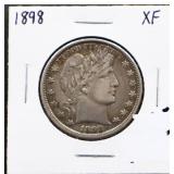 1898 barber half dollar