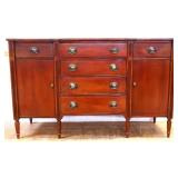 Vintage mahogany sheraton buffet