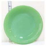 Fire King jadeite jane ray 7.75in salad plate