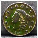 1831 large cent