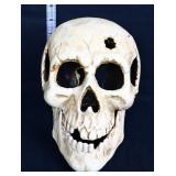 Cast Iron Skull w/ Hinged Mouth