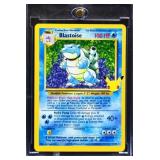 NM Pokemon Blastoise Base Set Holo Rare card