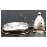 0.3oz sterling silver lids