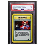 Graded NM Pokemon 2000 Rocket Sneak Attack card