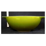 Vntg Pyrex 444 olive green mixing bowl