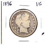 1896 barber half dollar