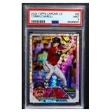 Grade M 2023 Topps Chrome Corbin Carroll card