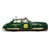 Vntg tin litho Dick Tracy car, see photos