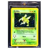 NM Pokemon Scyther Base Set 2 Holo Rare card