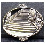 0.9oz sterling silver pin