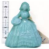 Boyd turquoise slag Udele colonial lady figure