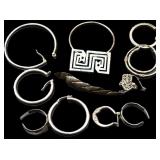 1.0oz sterling silver jewelry lot