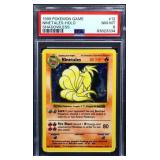 Graded NM Pokemon 1999 Ninetales Shadowless card