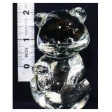 Fenton clear teddy bear