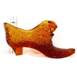Fenton amber daisy & button shoe