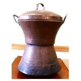 Vintage copper pot w/ lid NO SHIPPING