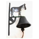 Cast iron donkey bell