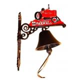 Cast iron Farmall tractor bell