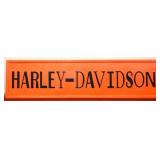 Metal Harley Davidson sign NO SHIPPING
