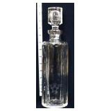 Crystal 1988 Nissan Merit Award etched decanter