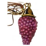 Vintage grape bunch hanging lamp