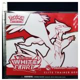 Sealed Pokemon Center ETB White Flare card set