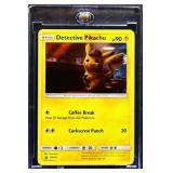NM Pokemon Detective Pikachu Sun & Moon promo card