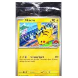 Sealed Pokemon Pikachu Scarlet & Violet promo card