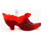 Fenton amberina shoe
