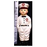 6in cast iron Texaco man bank