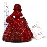 Boyd ruby red Betty colonial lady figure