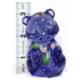 Fenton purple Smiles For You teddy bear