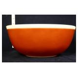 Vntg Pyrex 404 brown mixing bowl