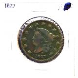1827 large cent