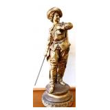 Chalkware 27.5in explorer statue NO SHIP